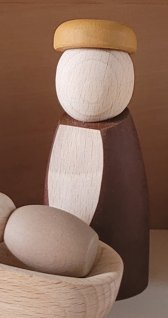 Wooden Nativity Set
