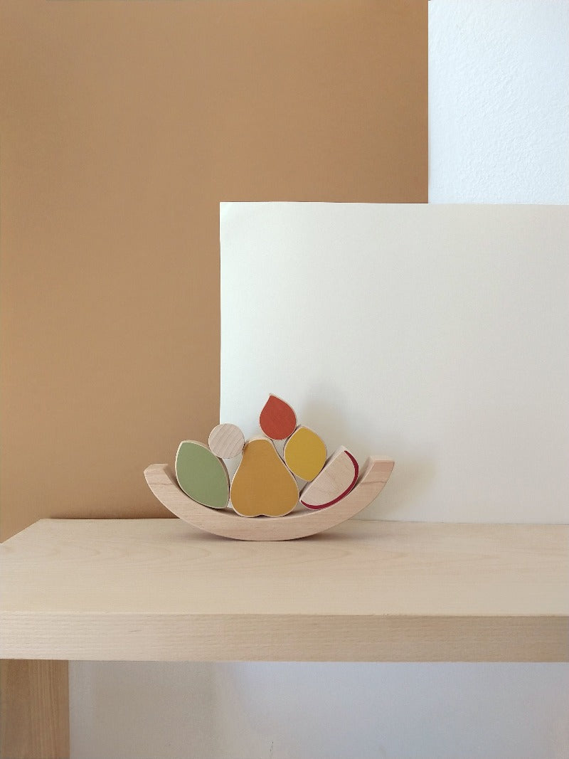 Autumn basket stacking toy