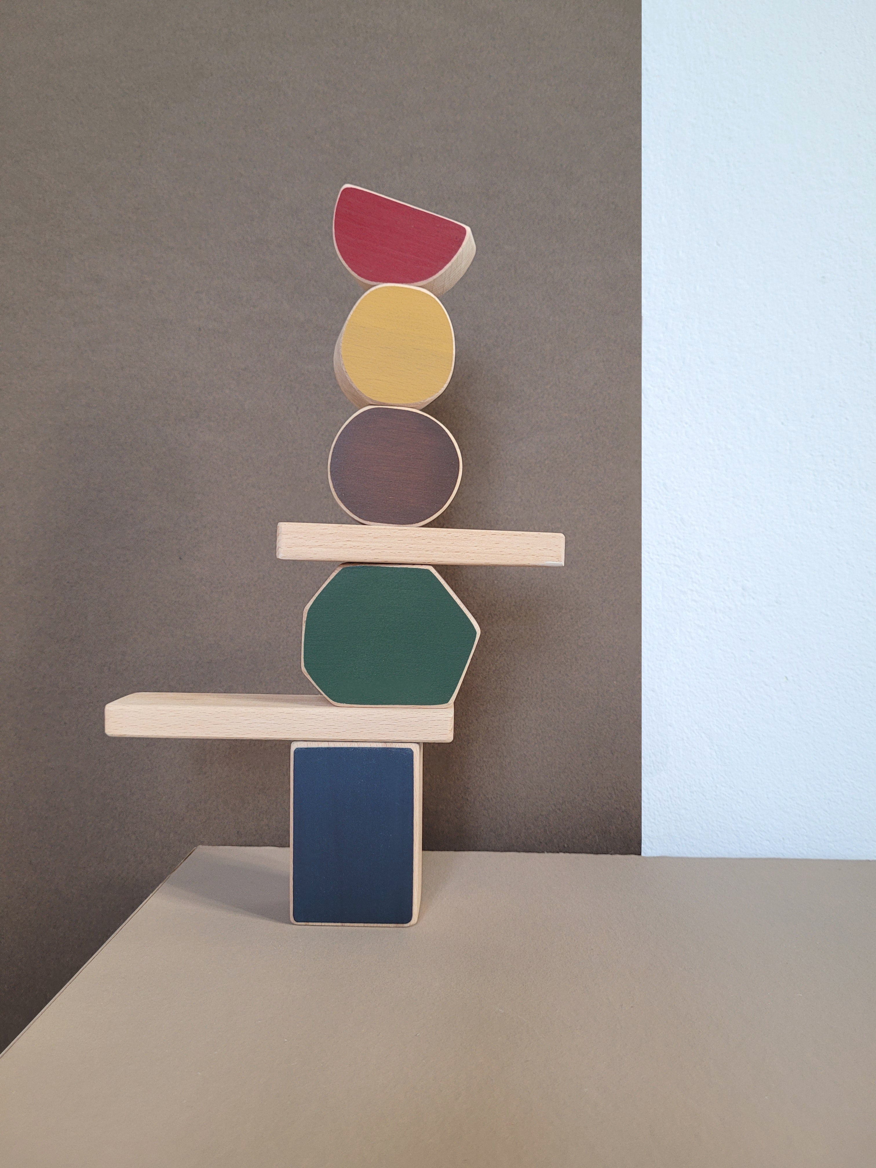 Abstract shapes stacking toy-one – The Wandering Workshop