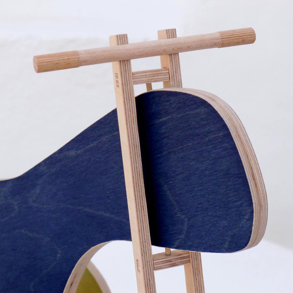 The Flying tricycle construction toy